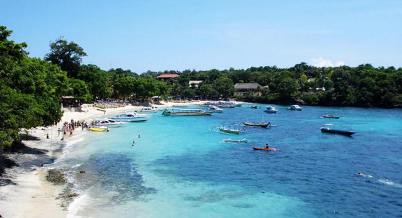 Ocean Hostel Ceningan Island Kültér fotó